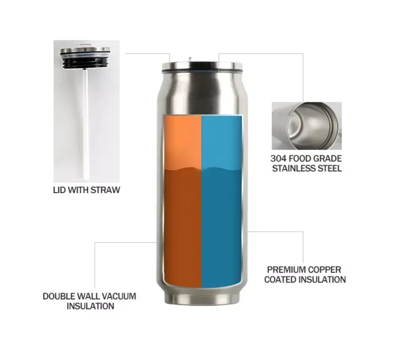 Can Insulated Drink Bottle
