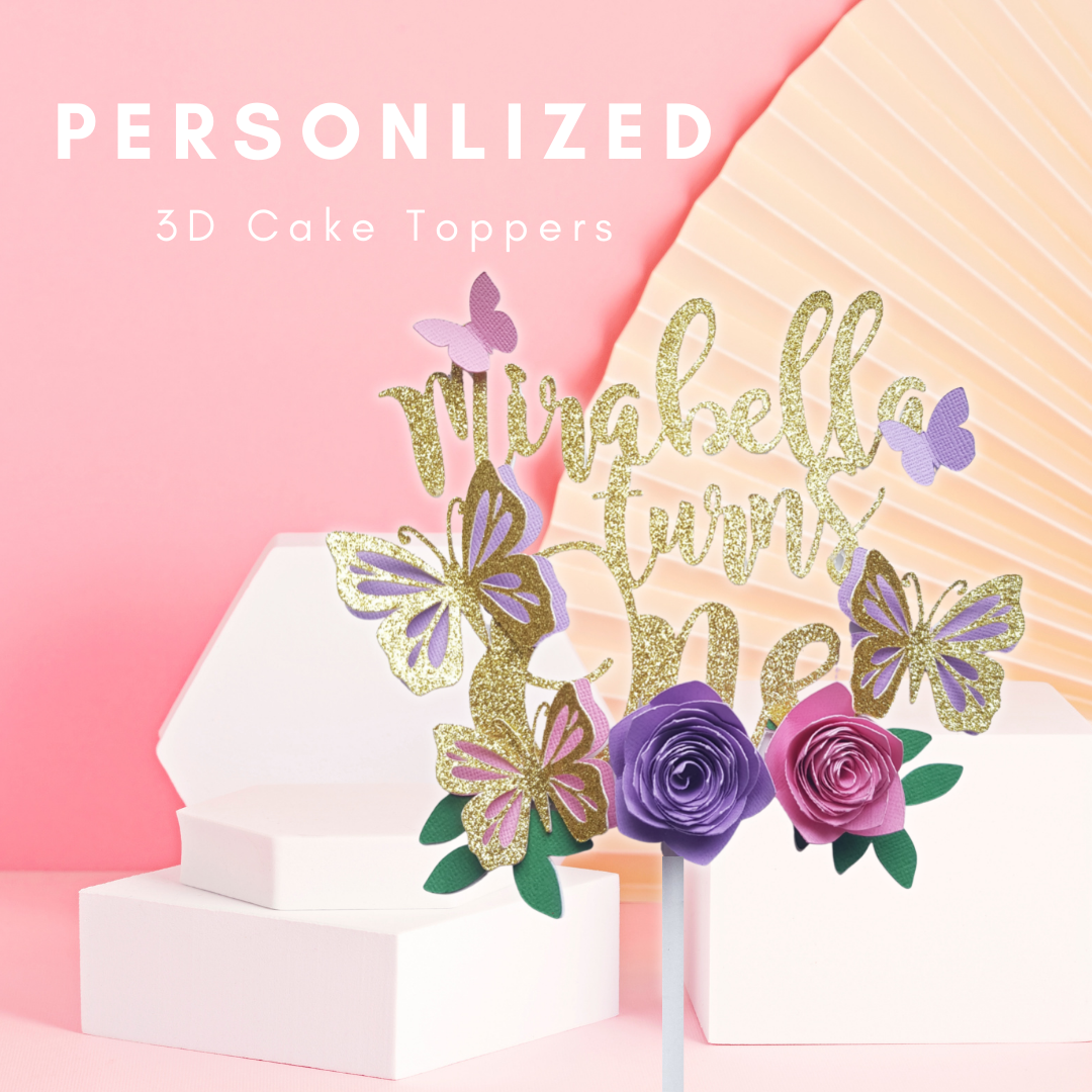 3D Cake toppers