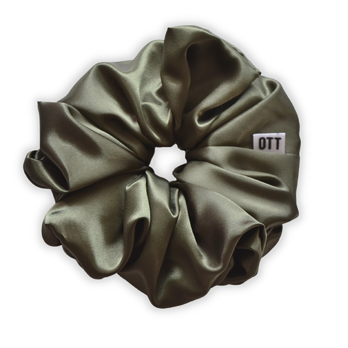 OVER SIZE Satin Scrunchie #5