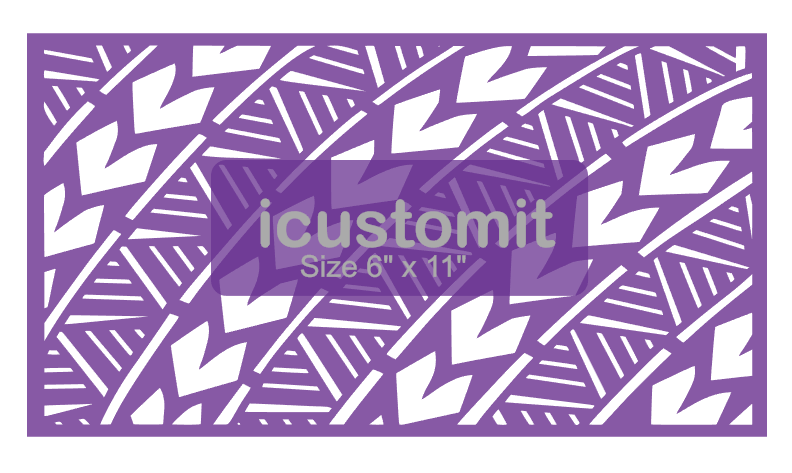 Polynesian Cake Stencil #42