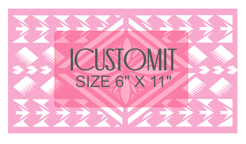 Polynesian Cake Stencil #49