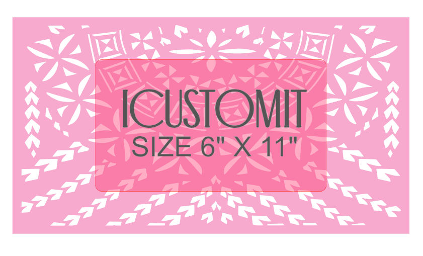 Polynesian Cake Stencil #53