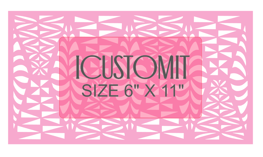 Polynesian Cake Stencil #57