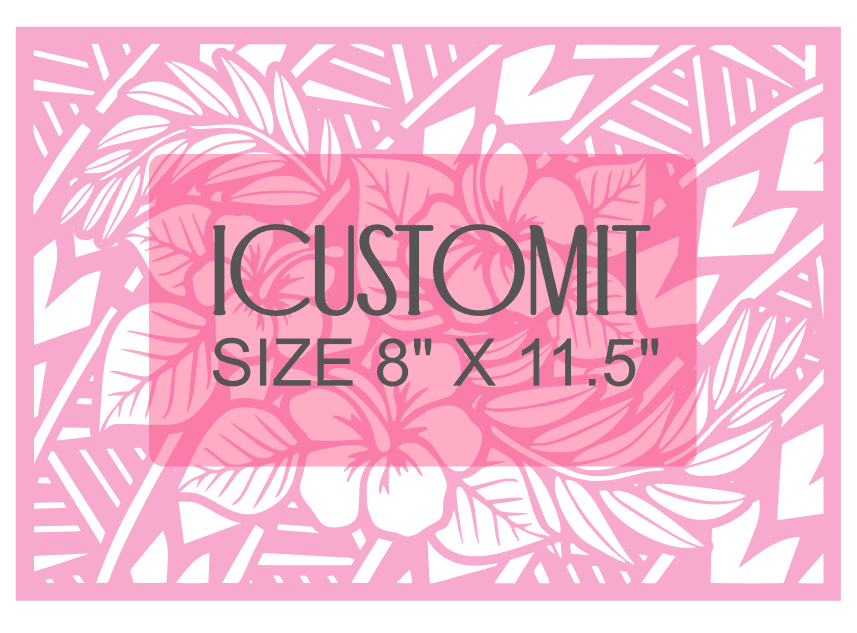 Polynesian Cake Stencil #58