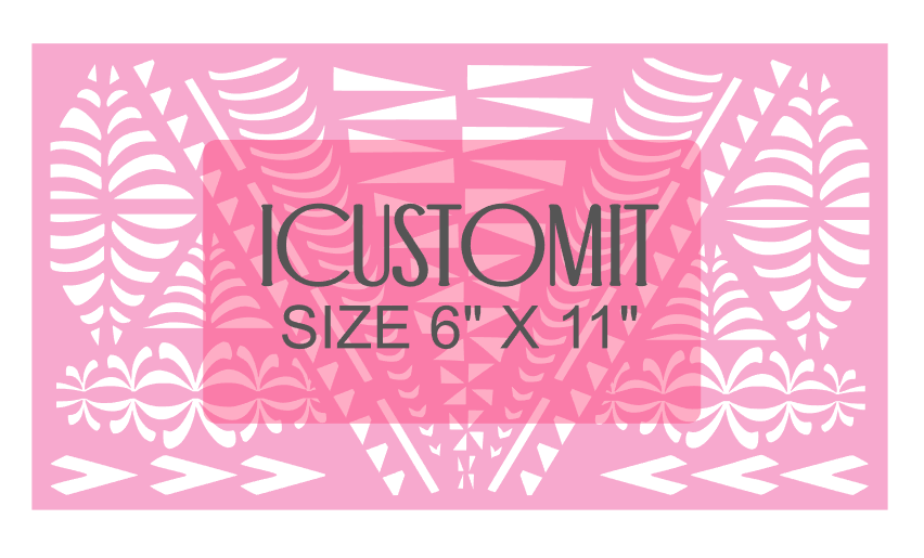 Polynesian Cake Stencil #71