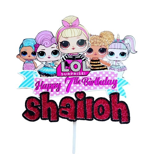 LoL cake topper