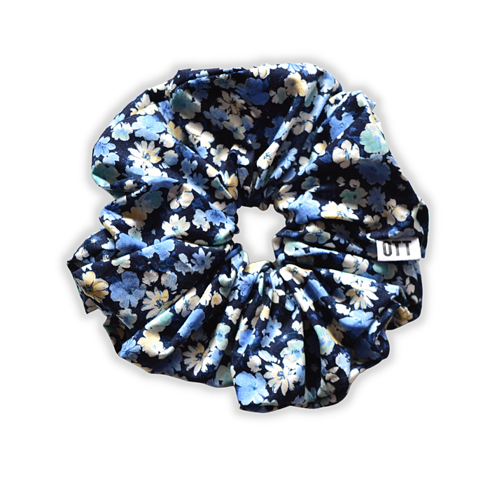 OVER SIZE Floral Scrunchie #4