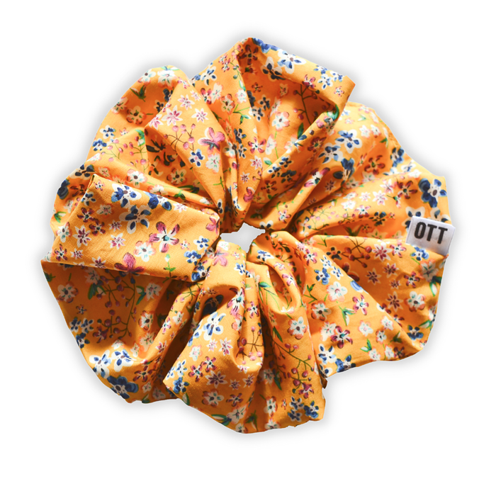 OVER SIZE Floral Scrunchie #2