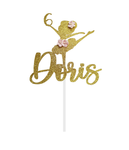 Ballet Girl Cake topper