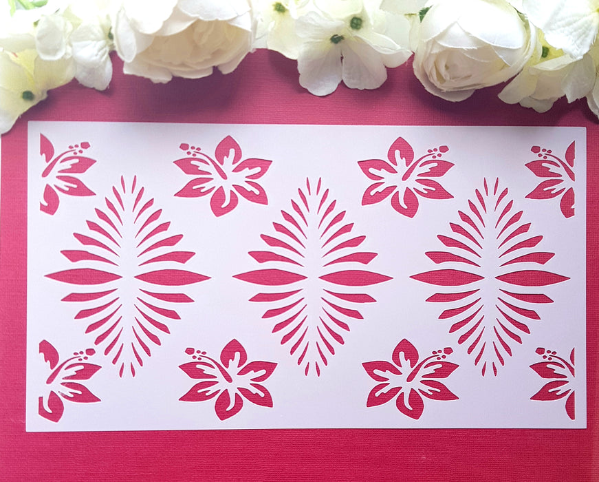 Polynesian Cake Stencil #46