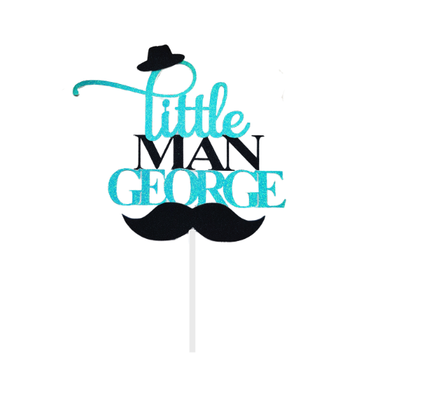 Little Man Cake topper — iCustomit
